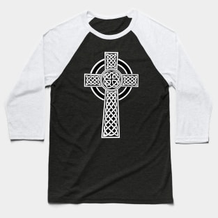 Celtic Cross, Irish Catholic Christian Religious Symbol Baseball T-Shirt